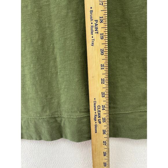 Sun Farer Southern Tide Ocean View Mens Pullover Long Sleeve Green Shirt Sz M - Picture 6 of 10